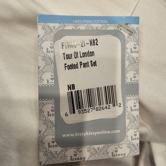 F Kissy kissy two piece pj set - Picture 9 of 13